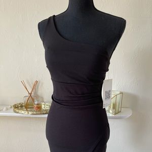 Chic Elegant One Shoulder Dress | Brand New